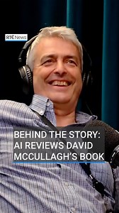 The Behind the Story team asked AI to give a bad review of one of David McCullagh’s books. 🎧Listen to RTÉ’s Behind the Story wherever you get your podcasts. #rtenews #behindthestory | RTÉ News