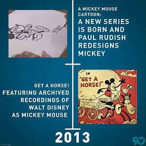 2K views · 90 reactions | Explore the extraordinary evolution of the most famous mouse in the world! Original Mickey Film Posters: Celebrating 90 years of Mickey Mouse, is open for bidding until Monday! https://bit.ly/2DA17ls #Mickey90 #MickeyTrueOriginal Disney | Sotheby's | Facebook