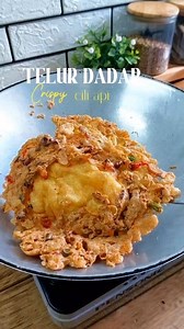 Telur dadar crispy Cili api simple #telurdadarcrispy #telurdadarciliapi #telurdadar #menusimple #resepimudah #masakanrumahan #foodie | Cik Puan Hana