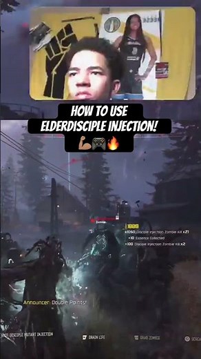 How to use elder disciple injection in BO7!! #bo7 #blackops7 #zombies #callofduty