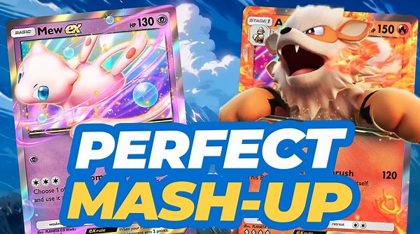 Arcanine EX + Mew EX: The Perfect Mash-Up Crushing Pokémon Pocket Tournaments!