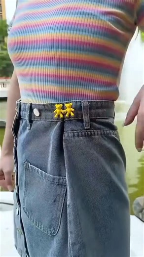 🔥 “This Magic Button Instantly Makes Any Pants Fit!” 🔥 #shorts