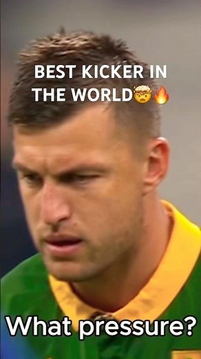 INSANE RUGBY KICKING🤯🔥 HANDRE POLLARD SPRINGBOKS #rugby #springboks #rwc #pollard