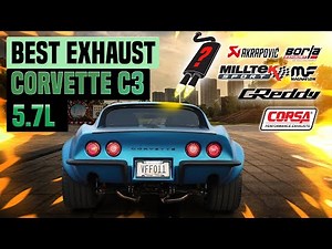 Chevrolet Corvette Exhaust Sound C3 5.7L 🔥 Mods,Upgrade,Review,Flowmaster,Magnaflow,Pypes,OBX+