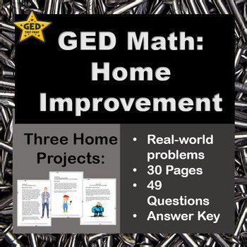 GED Math: Home Improvement (Real-world projects)
