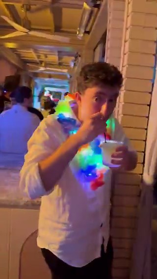 Tommy is making a mess