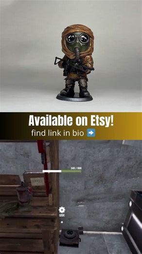 Custom Nomad Suit Figure for RUST Fans #rust #rustgame #hazmat