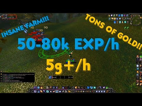 HUGE EXP/GOLD Mage Farm lvl 25-30 - Bronzebeard Server [Ascension WoW]