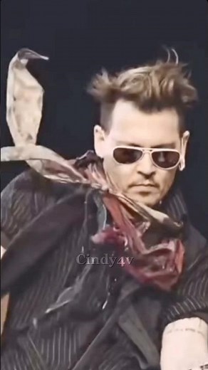 Johnny Depp + Guitar = 🔥 Slow Motion Perfection 👀 #johnnydepp #rocknroll #hollywoodvampires