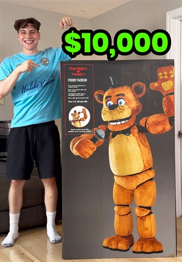 Unboxing a $10,000 Freddy Fazbear Animatronic (Gone Wrong)