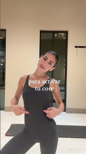 Mejores ejercicios para activar tu core 💪🏼🔥