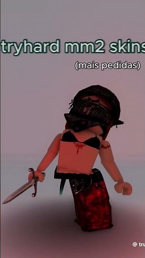 Tryhard skins for mm2 codes catalago avatar #mm2 #murdermystery2 #brazil #mm2outfit #codesmm2