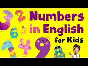Numbers for Kids | Learn Numbers in English | Vocabulary for Kids
