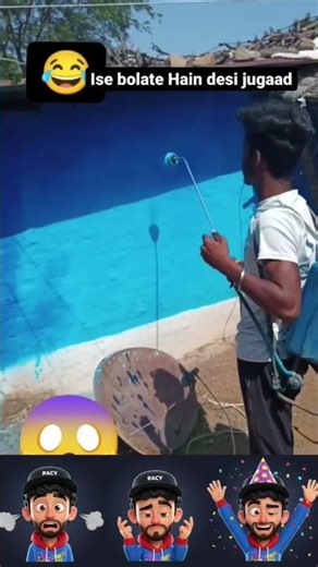 Smart Work vs Hard Work: Spray Machine se Painting 🤯