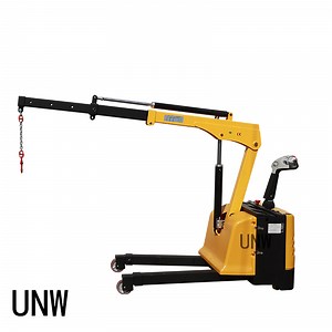 [Hot Item] Indoor Mobile Lifting Crane with Electric Hoist and Telescopic Boom