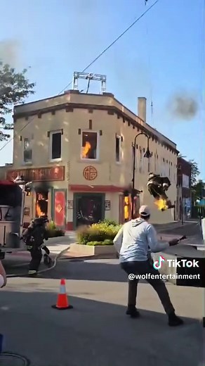 Fire stunts #ChicagoFire | chicago fire
