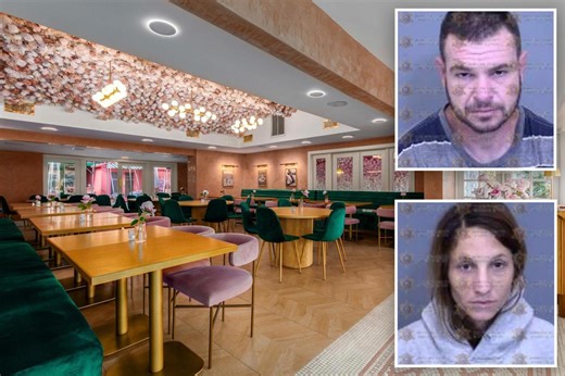 ‘Amorous’ couple caught on camera having sex in Arizona eatery before robbing it: cops