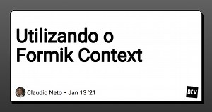 Utilizando o Formik Context