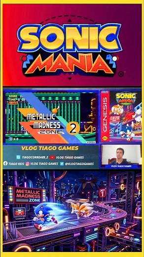 SONIC MANIA PLUS METALLIC MADNESS ACT 2 ZONE
