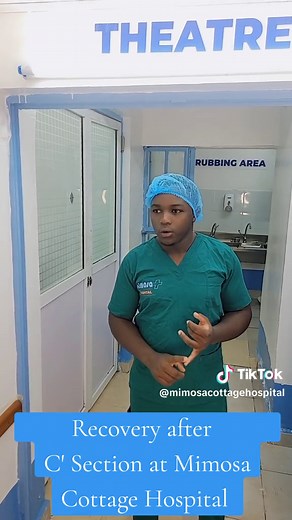 Recovery after C Section at Mimosa Cottage Hospital