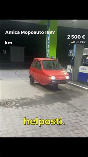 🔧 Täysin rakennettu amica mopoauto vuodelta 1997 ja vain 2 500 € 🤯