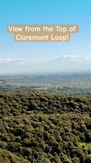 The View from the Mountain Top! Claremont 5 Mile Loop, Claremont CA #hiking #hikingadventures