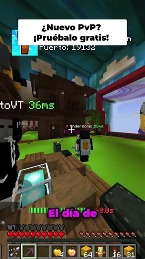 Hoy te muestro el nuevo box PvP del server Lostaroleros. ¡11 minas nuevas y la principal! Instamina fácil para Java y Bedrock. ¿Qué esperas para probarlo? xD #minecraftpvp #servidorlostaroleros