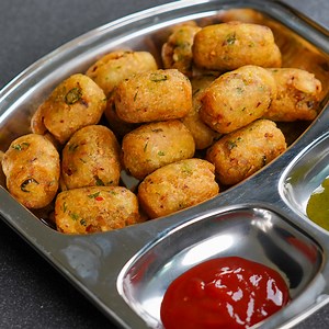 Raw Rice Potato Snacks | Aloo Nashta Recipe | Delicious Evening Snacks | Easy Rice Potato Snacks | N'Oven - Cake & Cookies