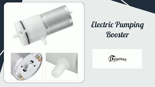 12V DC Mini Air Pump Micro Vacuum Electric Pumping Booster