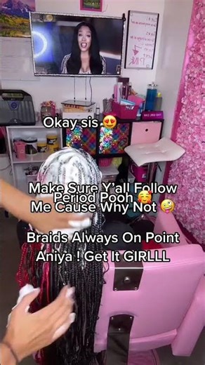 Stylish Box Braids with Red Highlights: A Complete Tutorial#boxbraids #redhighlights