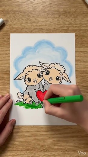 Adorable Sheep Coloring 🐑 Calm & Cozy Art Time