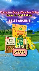 𝗦𝘂𝗮𝗺𝗶 𝗣𝘂𝗮𝘀, 𝗔𝗻𝗮𝗸 𝗦𝗲𝗵𝗮𝘁, 𝗜𝗯𝘂 𝗧𝗲𝗻𝗮𝗻𝗴! Setiap ibu pasti ingin suami dan anak bahagia dengan makanan yang sehat. ✨114 Menu Sehat JSR✨ Buka --> Baca --> Ikuti Panduan --> Rasain Beda dan Sehatnya Resep tanpa minyak, tetap penuh protein dan rasa yang enak. ✅ Suami pasti senang karena makanannya sehat, penuh gizi, dan rendah lemak. ✅ Anak pun bahagia karena rasanya enak dan lembut, tanpa tambahan minyak. ✅ Ibu jadi tenang, karena gak perlu repot dan tetap bisa memberi makanan