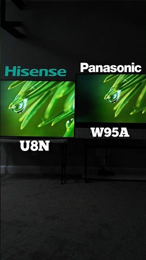 PANASONIC W95A VS HISENSE U8N MINI-LED BATTLE!