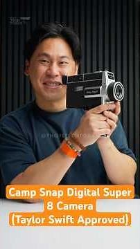 Camp Snap CS-8, the Digital Super 8 Camera used by Taylor Swift