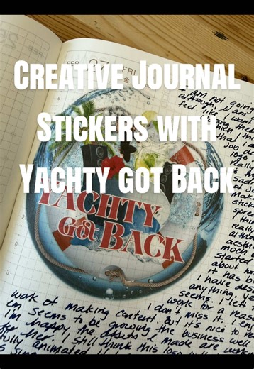 Creative Journaling with Stickers: Yachty Got Back Design