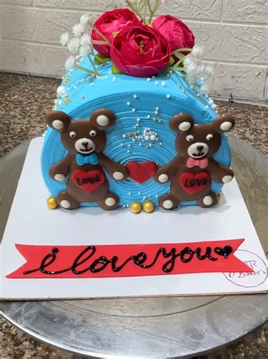 Chocolate Teddy Bear Cake Decorating Tutorial