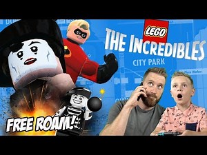 Lego the Incredibles BONUS Level: Mimes in Free Roam!