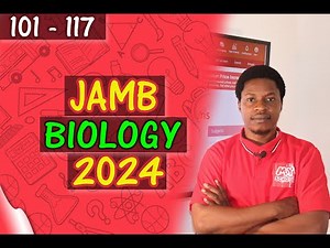 JAMB CBT Biology 2024 Past Questions 101 - 117