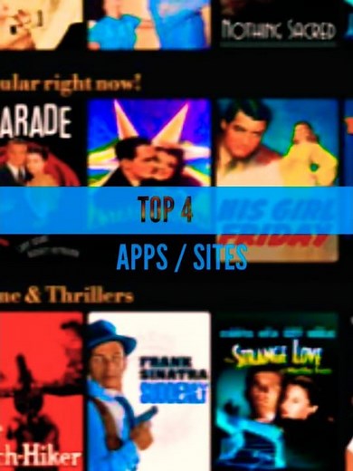 🍿 TOP 4: Movies, Series & TV (Websites and Apps) 📺