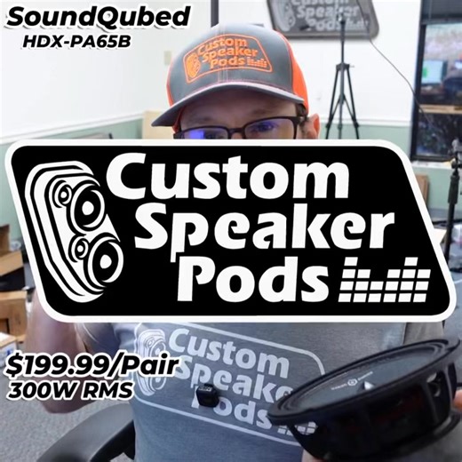4.2K views · 49 reactions | Today’s 6.5” speaker test is the Soundqubed HDX-PA65B, coming in at $200 a pair and 300 watts! What kind of distortion and frequency response can you expect? Brandon has the scoop and goes over the data, Join us to find out. SoundQubed #customspeakerpods #caraudio #soundqubed #usamade #speakertest #customcaraudio #caraudiofab Sky High Car Audio | Customspeakerpods.com | Facebook