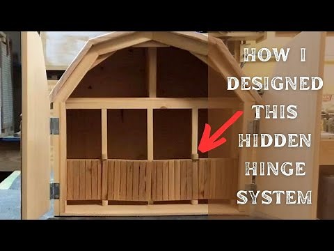 Making a toy horse barn