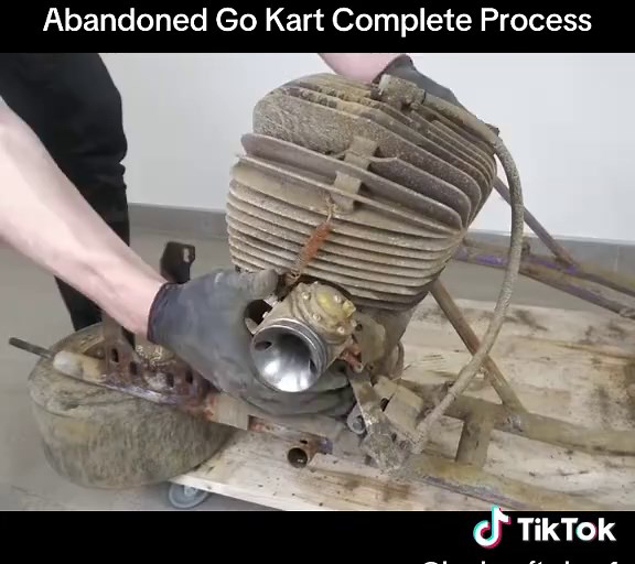 Restoring an Abandoned Go Kart: Complete Process