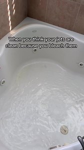 8.6M views · 10K reactions | Bleach does not clean!! #cleaning #cleaningtips #cleaningproducts #jacuzzi #viralvideo | Live Composed | Facebook