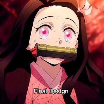 Demon slayer characters final vs first design 🔥☠️ || #demonslayer || #kimetsunoyaiba