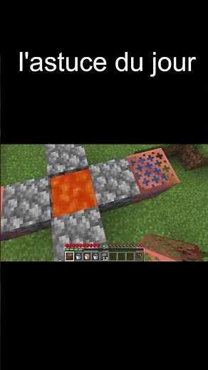 générateur a cobble v2 , astuce Minecraft 70 #shorts #viral #gaming