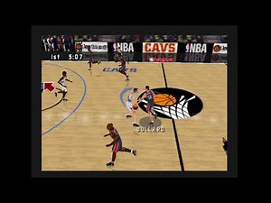 NBA LIVE 99 N64 (RetroArch) Houston vs Cleveland Simulation