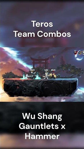 Nasty Teros Team Combos #brawlhalla #fightinggames #brawlhallaguide #games #gaming
