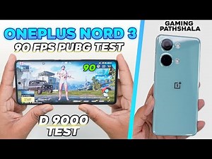 OnePlus Nord 3 - 90 FPS PUBG Test with FPS 🔥 D9000 (Budget Gaming Ka BAAP)