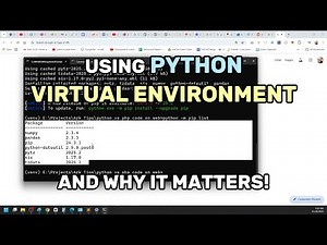 How to Create a Python Virtual Environment (venv) + Why It Matters (bonus : Create Python executable