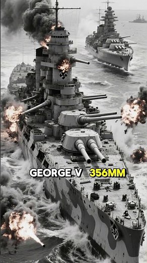 1941: The Bismarck's Desperate Escape from the British Navy#history #ww2